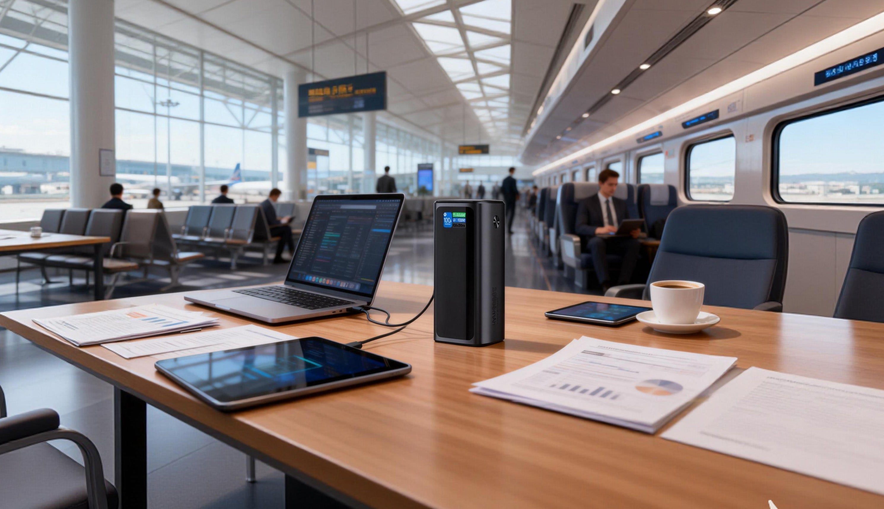Die unverzichtbare 130W Powerbank für Geschäftsreisen